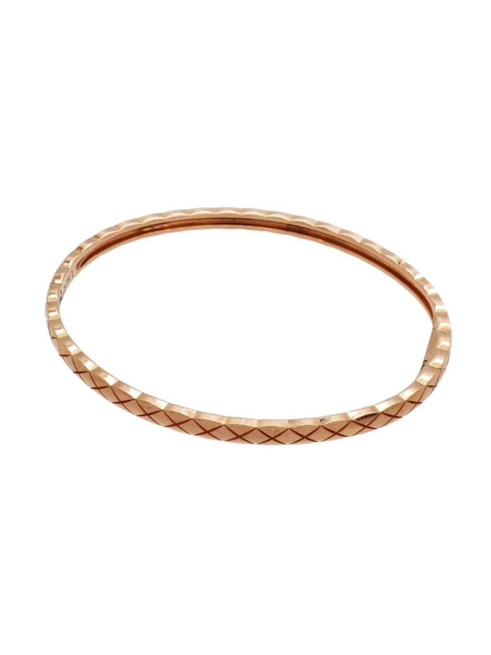 Chanel Bangle Coco Crush 18K Pink Gold Bracelet